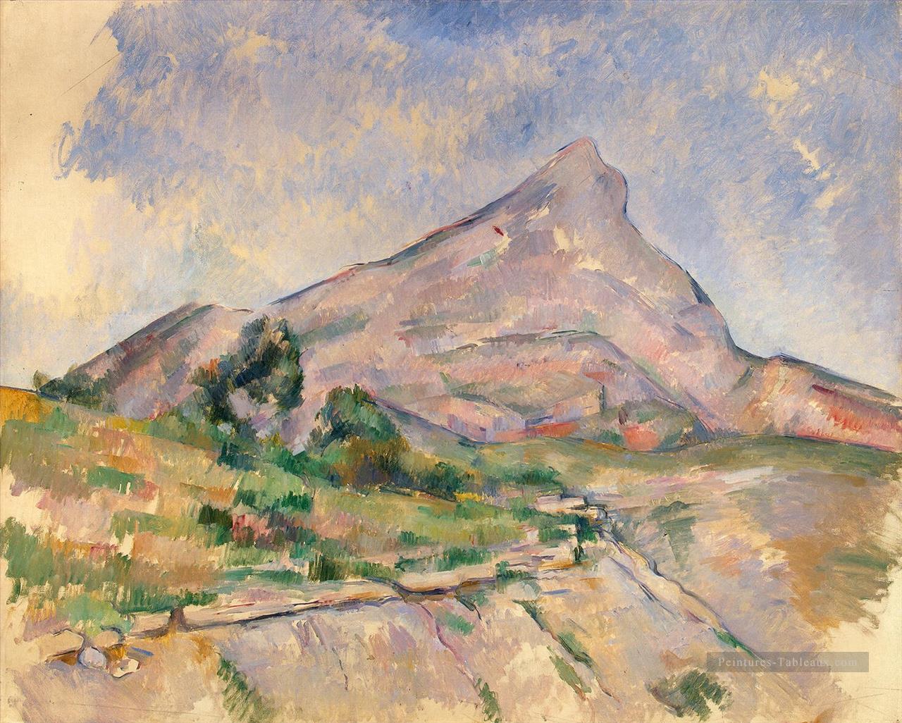 Mont Sainte Victoire 1898 Paul Cézanne Peintures à l'huile